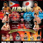 格闘技興行ポスター